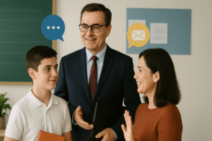 comunicação escolar